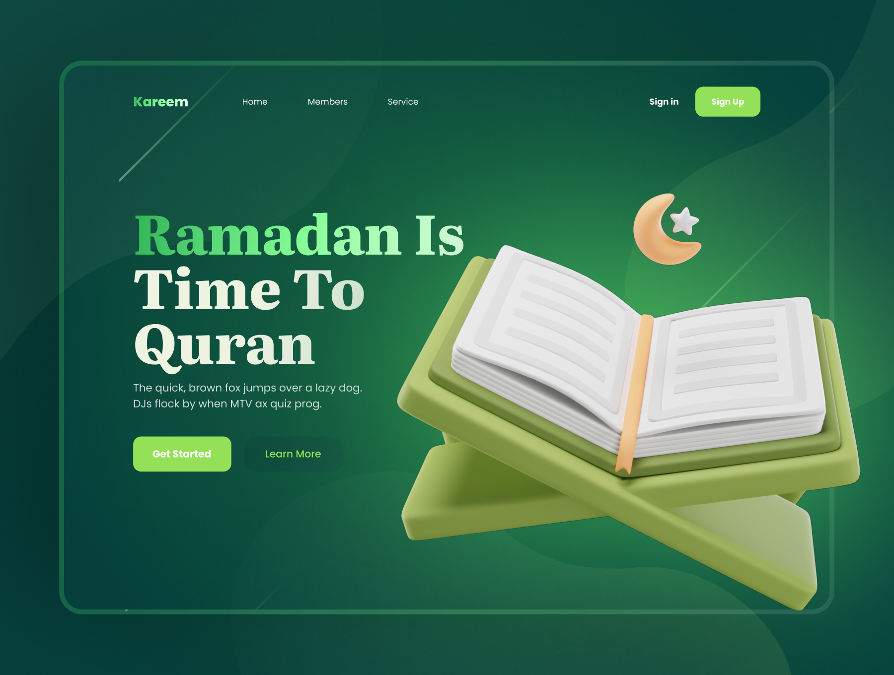 Islamy-伊斯兰和斋月3D图标套装 Islamy - Islamic & Ramadan 3D Icon Set blender格式-3D/图标-到位啦UI